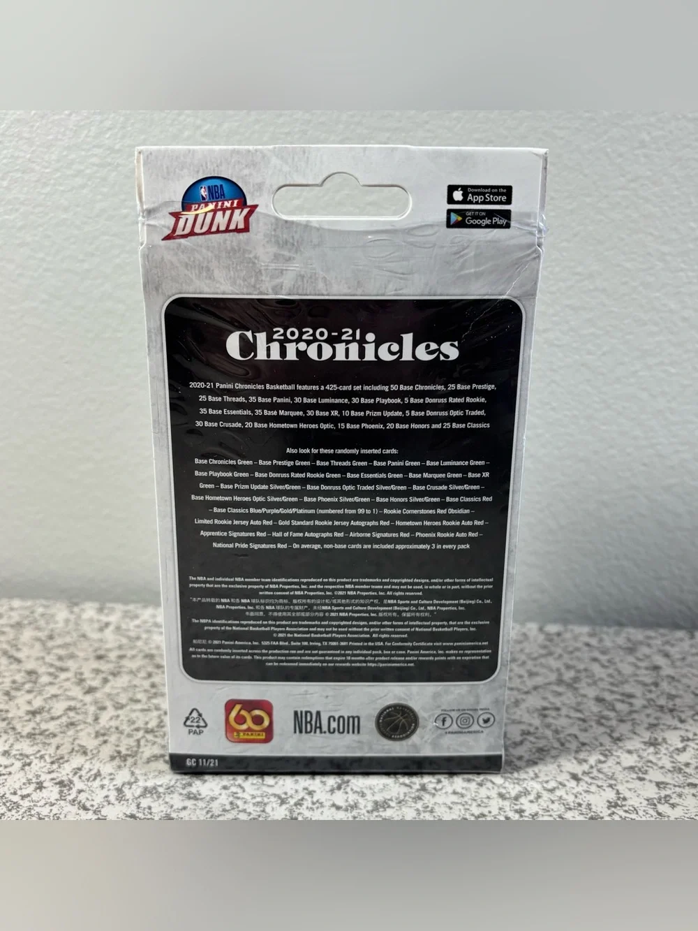 2020-21 Panini Chronicles Hanger Box NBA Basketball Cards New Sealed